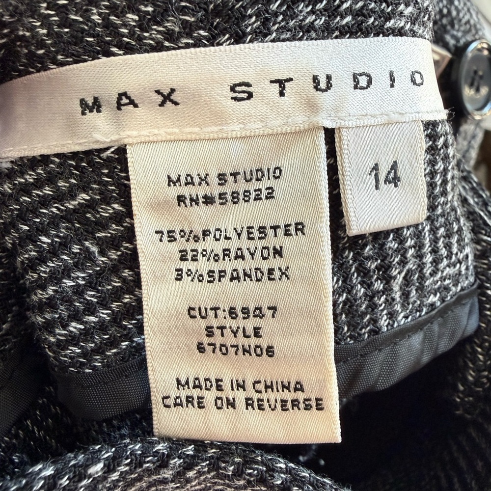 Max Studio Gray Wide Leg Pants - Picture 2 of 6